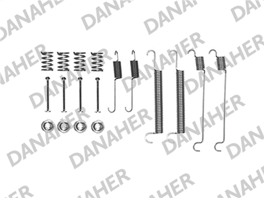 Accessory Kit, brake shoes (7547)