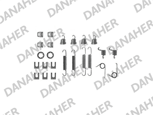 Accessory Kit, brake shoes (7554)