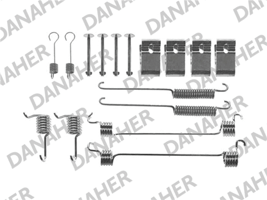 Accessory Kit, brake shoes (7676)