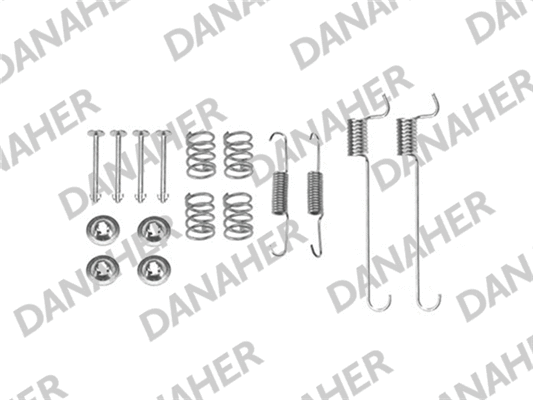 Accessory Kit, parking brake shoes (7848)