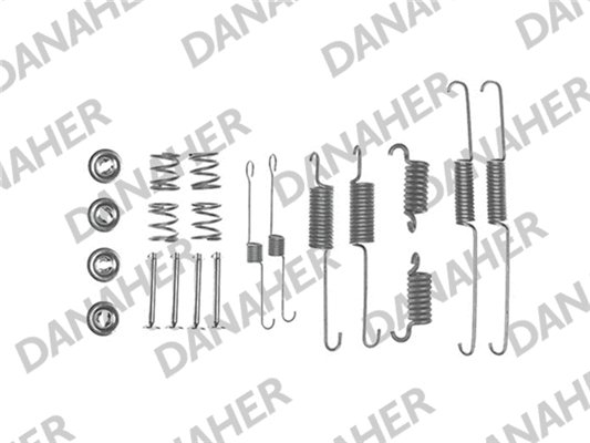 Accessory Kit, brake shoes (7615)