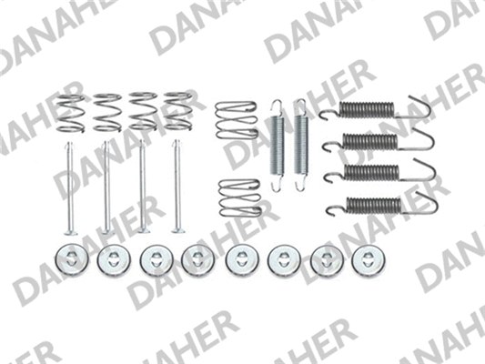 Accessory Kit, parking brake shoes (7816)