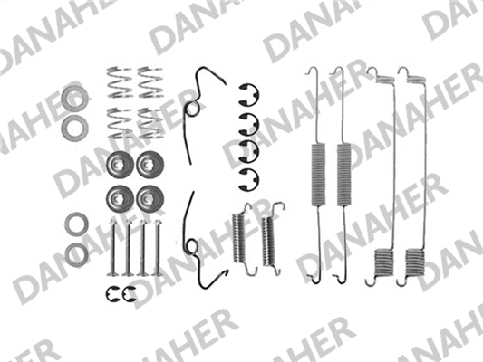 Accessory Kit, brake shoes (7641)