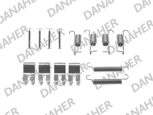 Accessory Kit, parking brake shoes (7850)