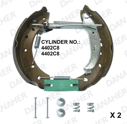 Brake Shoe Set (210.00.10525)