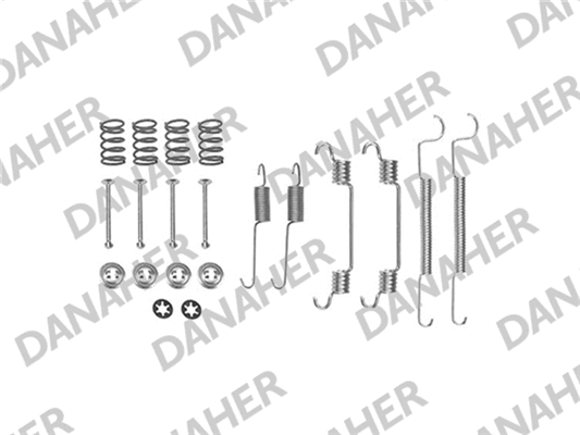 Accessory Kit, brake shoes (7873)