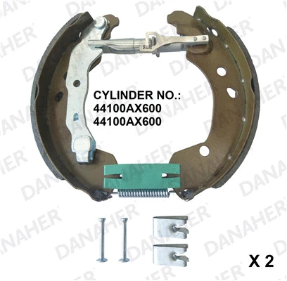 Brake Shoe Set (210.00.10252)