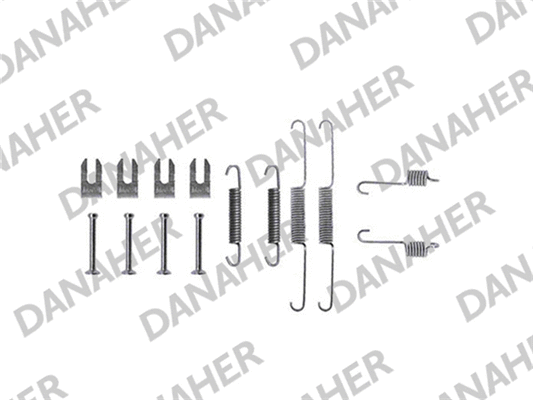 Accessory Kit, brake shoes (7763)