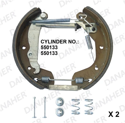 Brake Shoe Set (210.00.10248A)