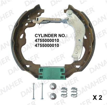 Brake Shoe Set (210.00.10154B)