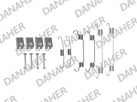 Accessory Kit, brake shoes (7833)