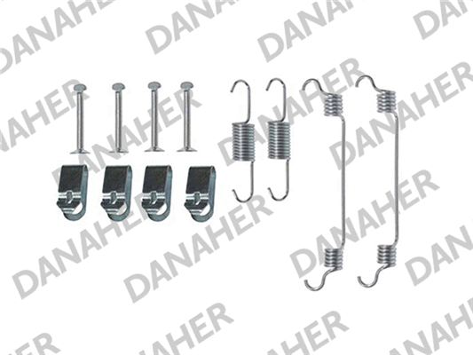 Accessory Kit, parking brake shoes (7019)