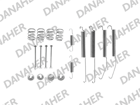 Accessory Kit, brake shoes (7845)
