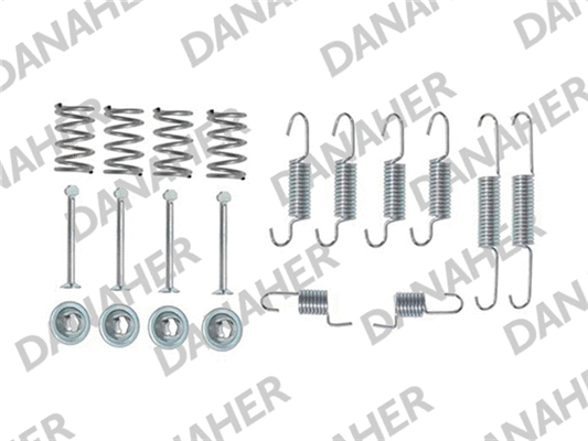 Accessory Kit, parking brake shoes (7025)