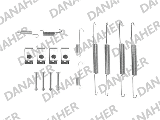 Accessory Kit, brake shoes (7670)