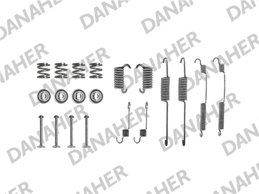 Accessory Kit, brake shoes (7599)