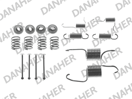 Accessory Kit, brake shoes (7696)