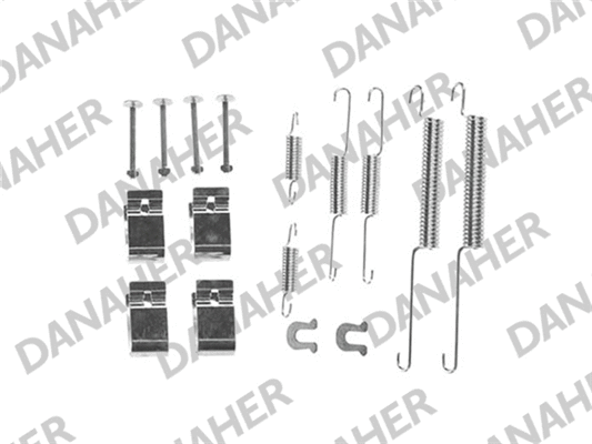 Accessory Kit, brake shoes (7668)