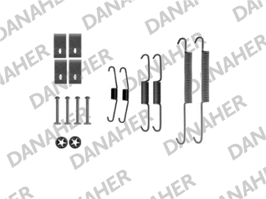 Accessory Kit, brake shoes (7842)