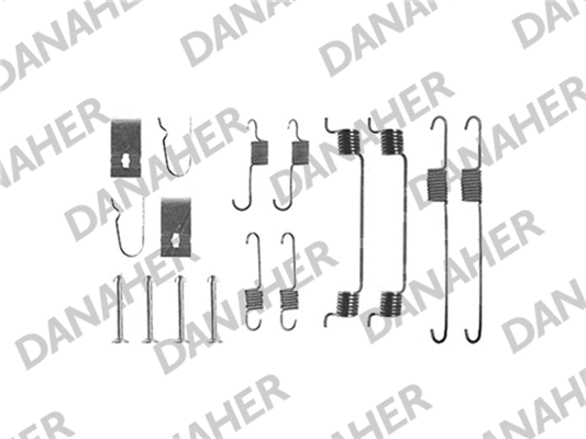 Accessory Kit, brake shoes (7699)