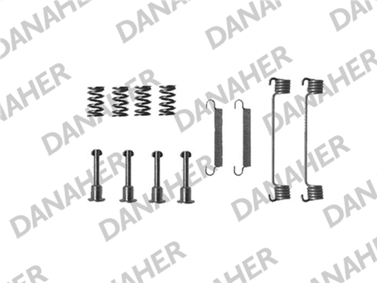 Accessory Kit, parking brake shoes (7690)