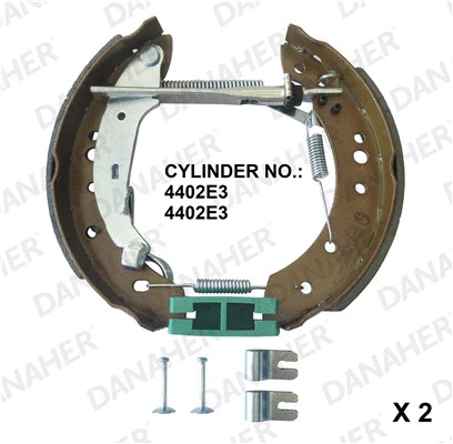 Brake Shoe Set (210.01.10316)
