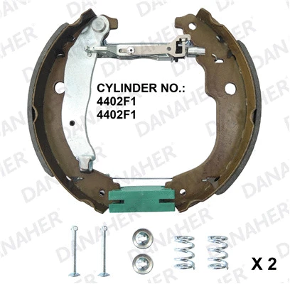 Brake Shoe Set (210.01.10491)