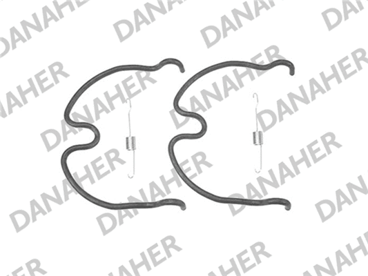 Accessory Kit, brake shoes (7872)