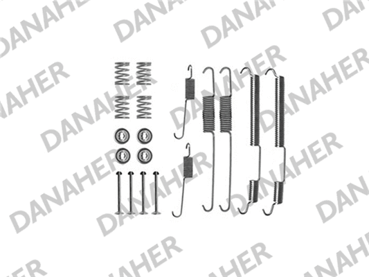 Accessory Kit, brake shoes (7755)