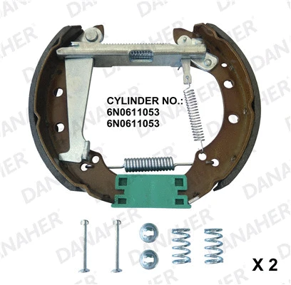 Brake Shoe Set (210.01.10127)