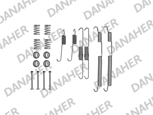 Accessory Kit, brake shoes (7753)