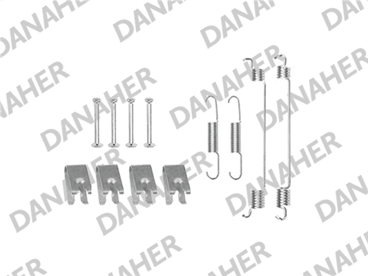 Accessory Kit, brake shoes (7866)