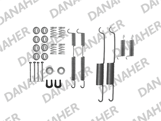 Accessory Kit, brake shoes (7687)