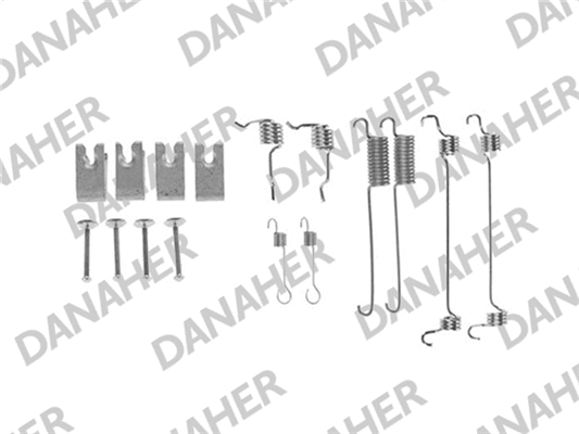 Accessory Kit, brake shoes (7751)