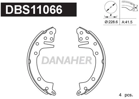 Brake Shoe Set (DBS11066)