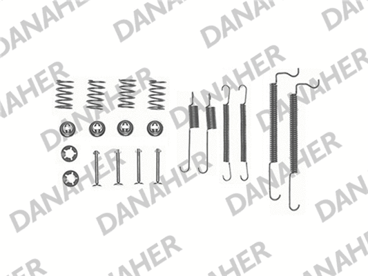 Accessory Kit, brake shoes (7628)