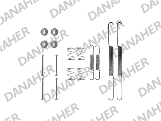 Accessory Kit, brake shoes (7507)