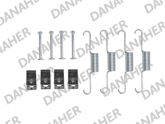 Accessory Kit, parking brake shoes (7884)
