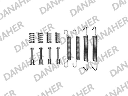 Accessory Kit, parking brake shoes (7621)