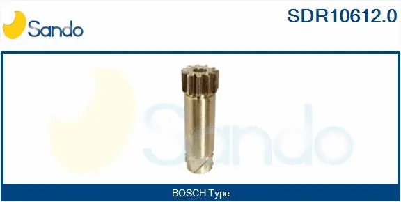 Pinion, starter (SDR10612.0)