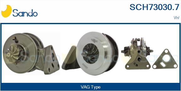 Core assembly, turbocharger (SCH73030.7)