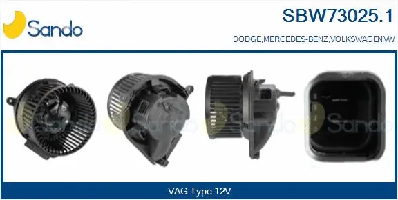 Interior Blower (SBW73025.1)