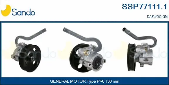 Hydraulic Pump, steering (SSP77111.1)