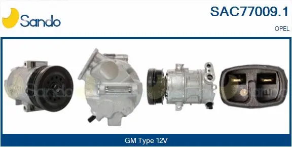 Compressor, air conditioning (SAC77009.1)