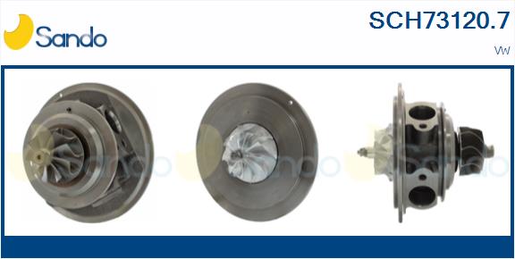 Core assembly, turbocharger (SCH73120.7)
