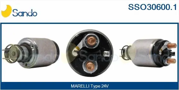 Solenoid Switch, starter (SSO30600.1)