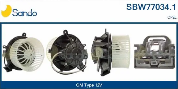 Interior Blower (SBW77034.1)