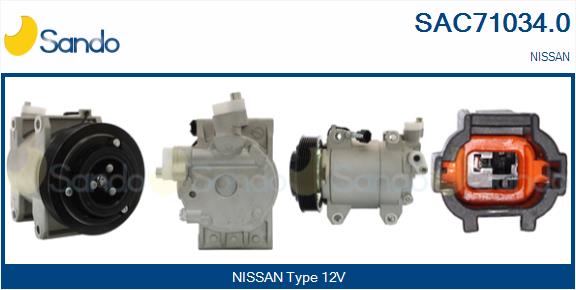 Compressor, air conditioning (SAC71034.0)