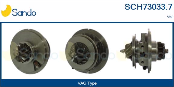 Core assembly, turbocharger (SCH73033.7)