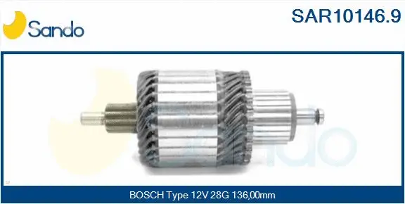 Armature, starter (SAR10146.9)